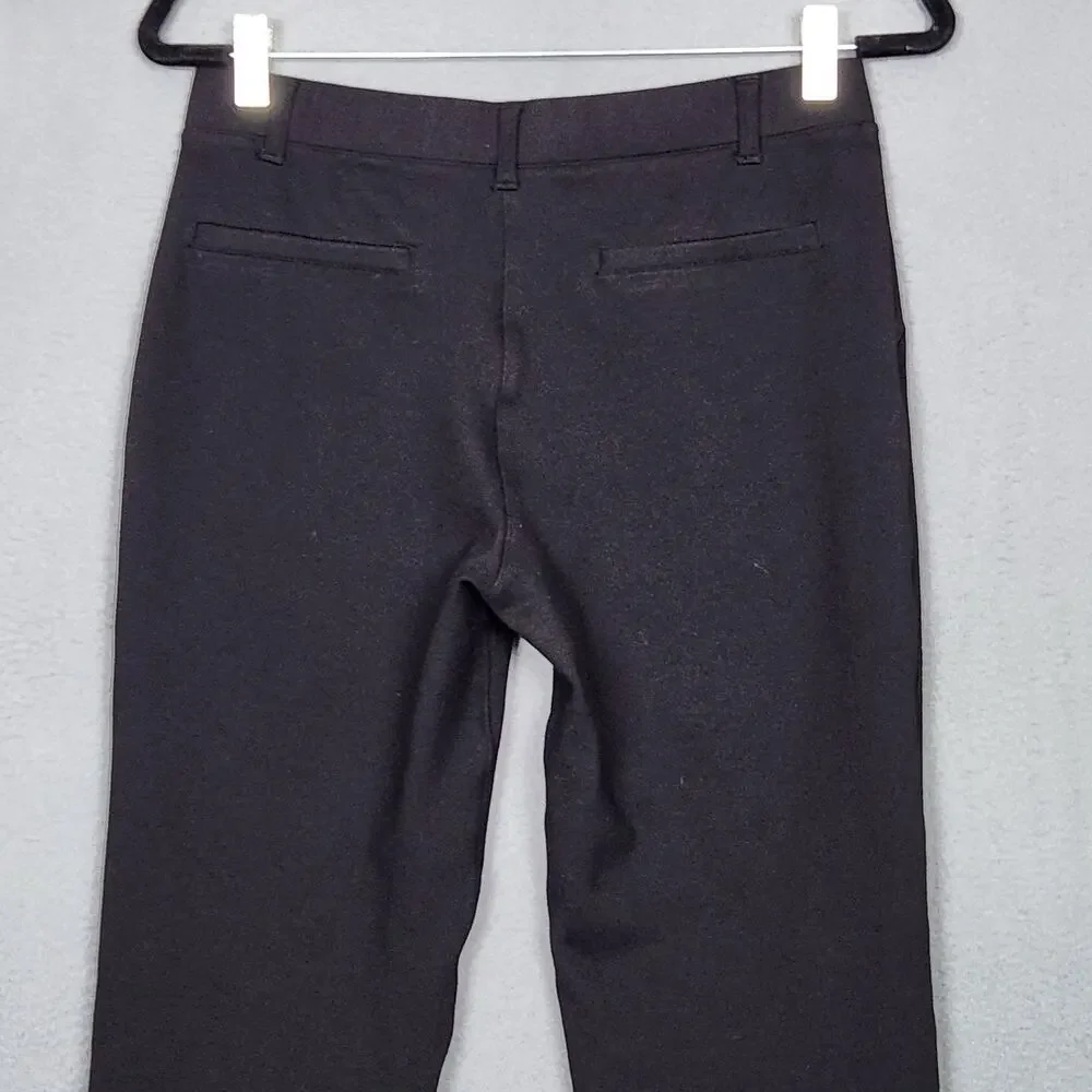 QUINCE Pants Womens Medium Ultra-Stretch Ponte Straight Leg Office Workwear